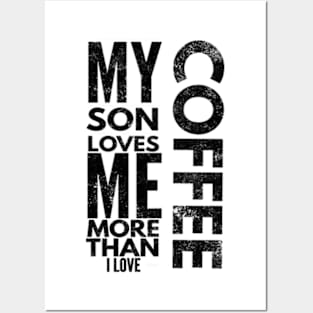 Father Son Coffee Posters and Art